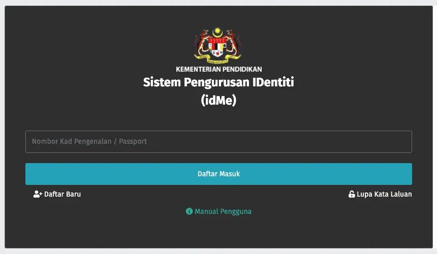 Pergi ke Laman Web idMe